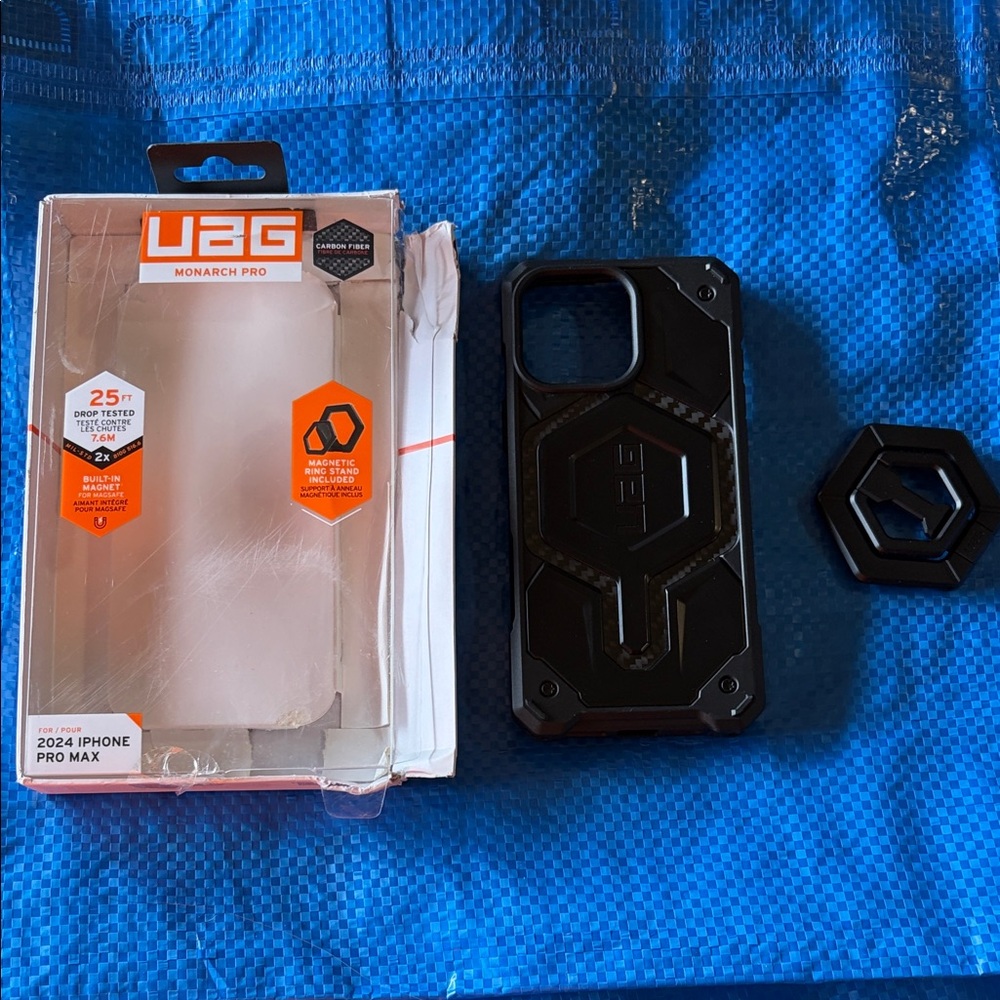 UAG Monarch iPhone 16 Pro max Black Case for iPhone 16 Pro Max